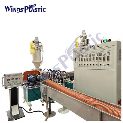 Pvc Suction Hose Extrusion Line Spiral Reinforced Hose Production Line Pipe Extrusion Machine