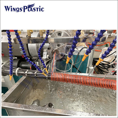 PVC Spiral Suction Hose Extrusion Machine Line For Production Of Spiral PVC Reinforced Pipe Hoses