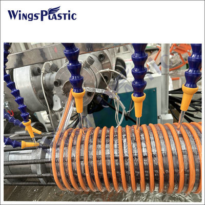 PVC Suction Hose Manufacturing Machine Plant Spiral PVC Suction Hose Pipe Extrusion Making Machine