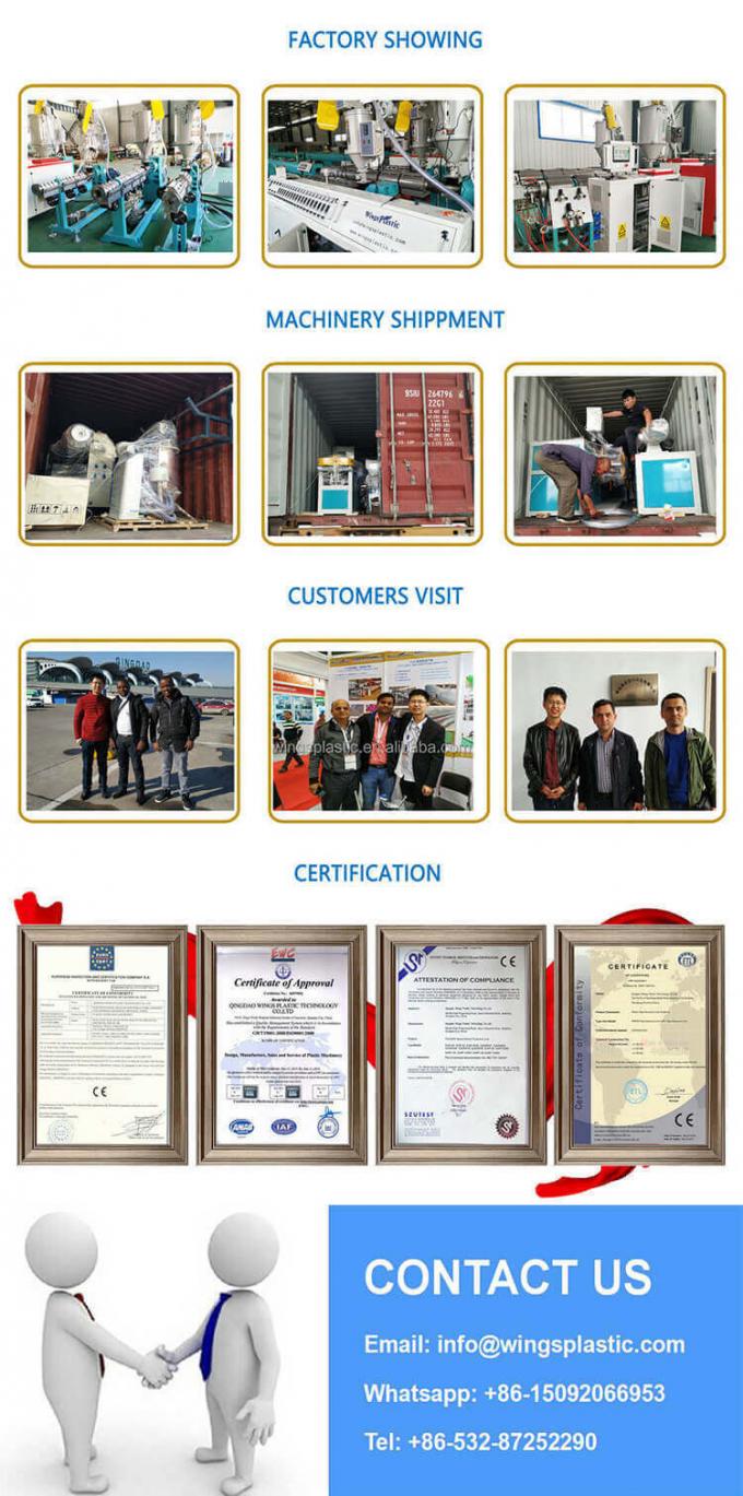 product-1-1 HDPE Single Wall COD Corrugated Optic Duct Plastic Pipe Extruder 0